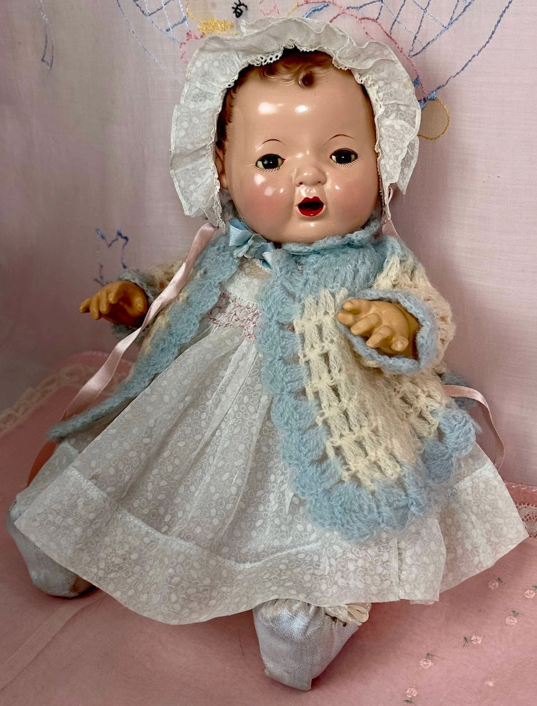 Thumbnail: 1930's Effanbee 15" Dy-Dee JANE Baby Doll Mold 1