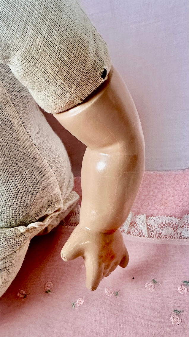 Thumbnail: Vintage 1940s Ideal 22" Baby Beautiful * Miracle on 34th St * Doll