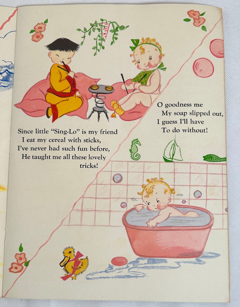 Thumbnail: ORIGINAL -- Vintage 1937 LITTLE CHERUB Book by Harriet Flanders