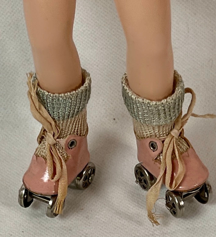 Thumbnail: Vintage 1930s Composition Effanbee 9" Patsyette Doll