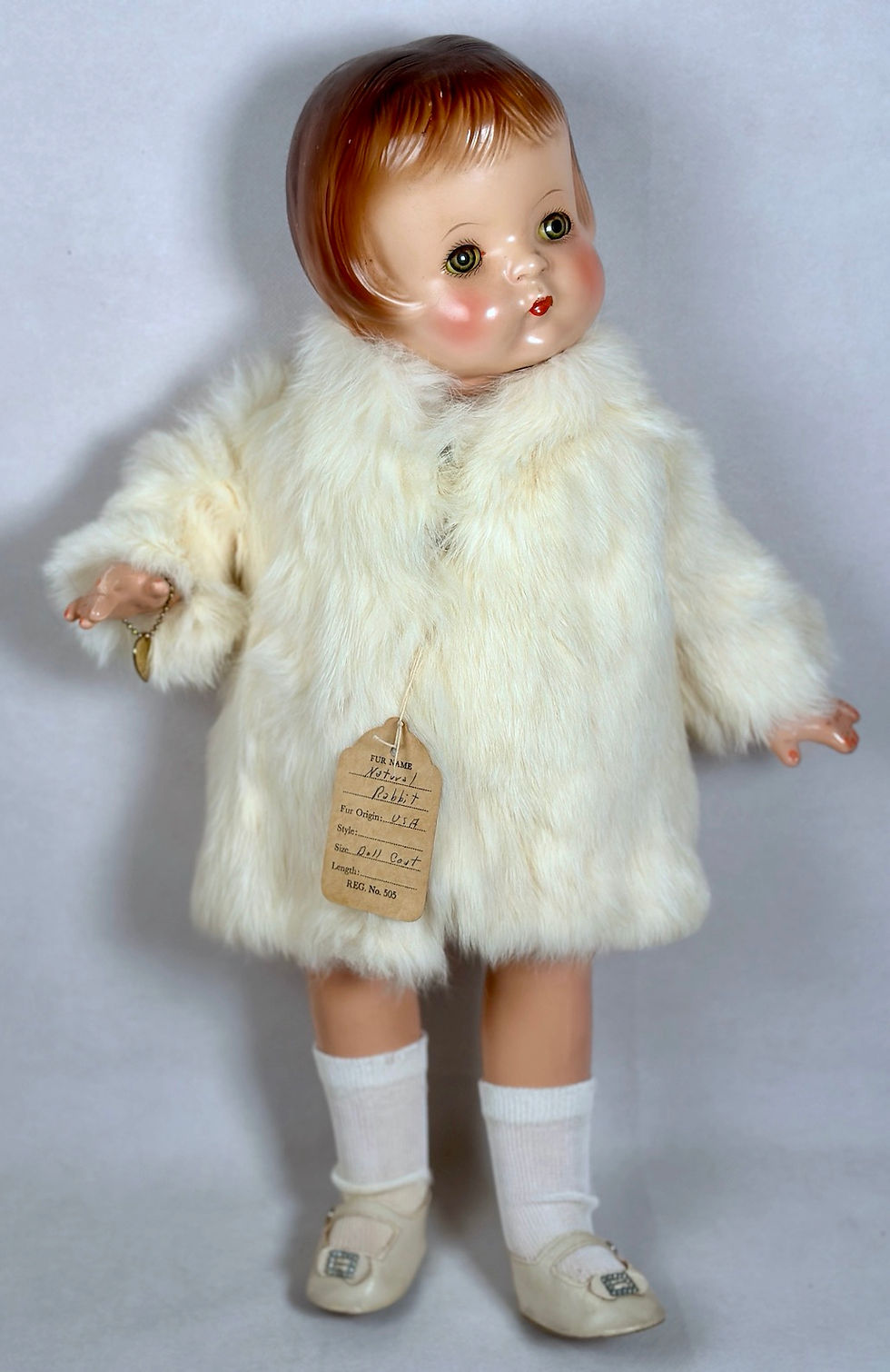 Thumbnail: Vintage 1930s Effanbee 19" Patsy Ann Composition Doll #1