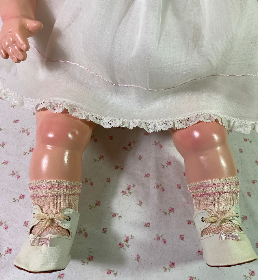 Thumbnail: RARE 27" Vintage 1947 Ideal Baby Beautiful Doll