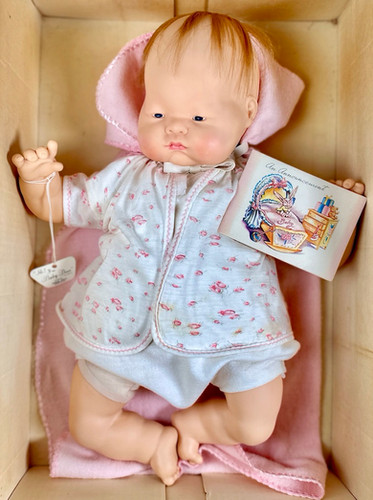 1960 Tagged Vogue 18” BABY DEAR Top Knot Doll by Eloise Wilkins