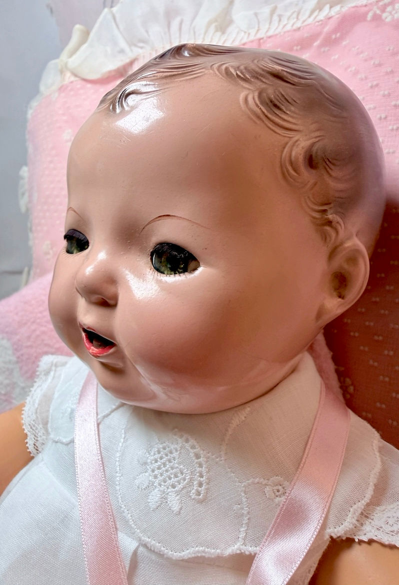 Thumbnail: Vintage 1930s Effanbee Dy-Dee Mold 1 Baby Doll