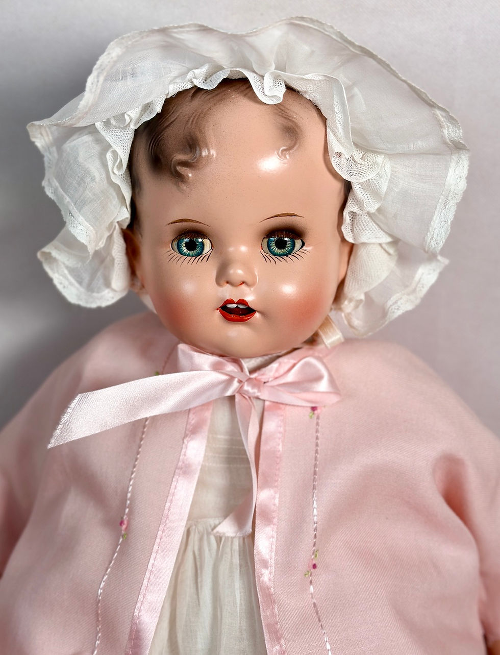 Thumbnail: Vintage 1940s Ideal 22" Baby Beautiful * Miracle on 34th St Doll