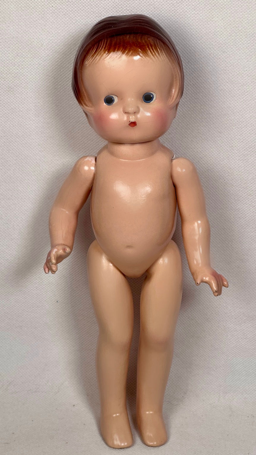Thumbnail: Vintage 1930s Effanbee 11" Patsy Jr Composition Doll in Box