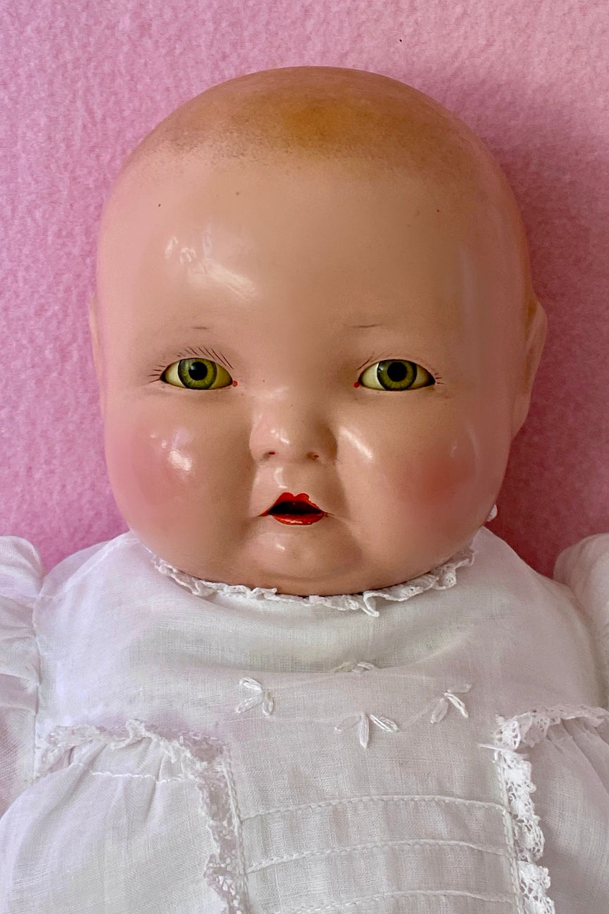 Thumbnail: RARE --1930's Effanbee LAMKINS Lambkins 16" Composition Doll