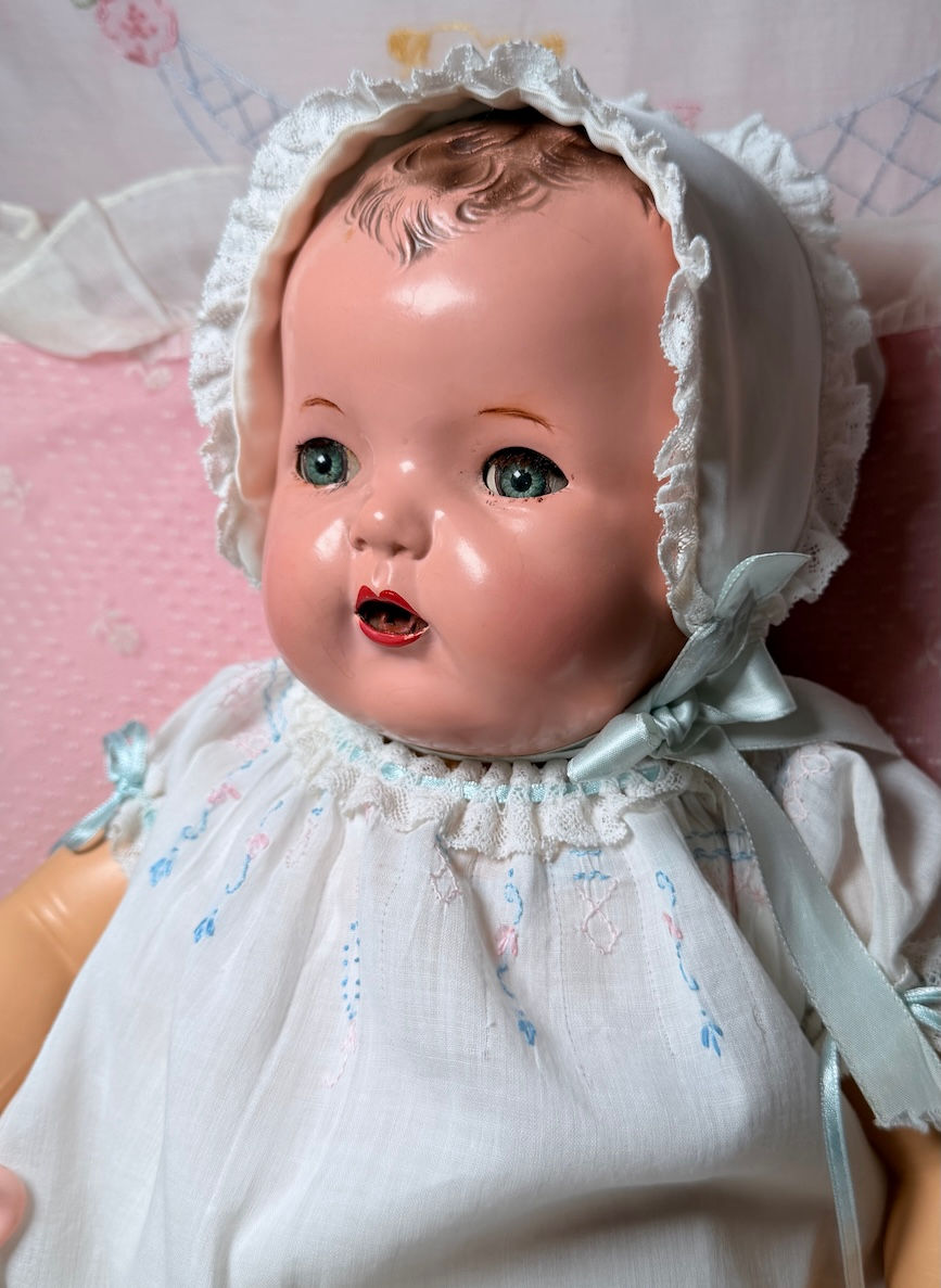 Vintage 1930s Effanbee 20" Mold 1 Dy-Dee LOU Baby Doll