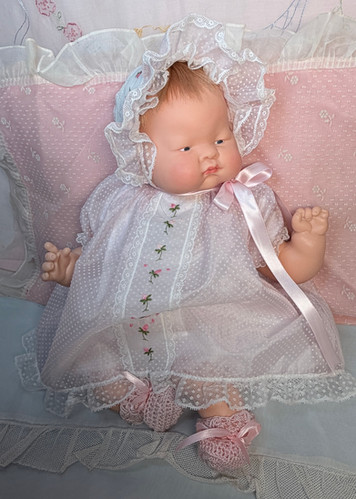 Vintage Style Vogue Baby Dear Doll Coat & Dress Set | Dollyology