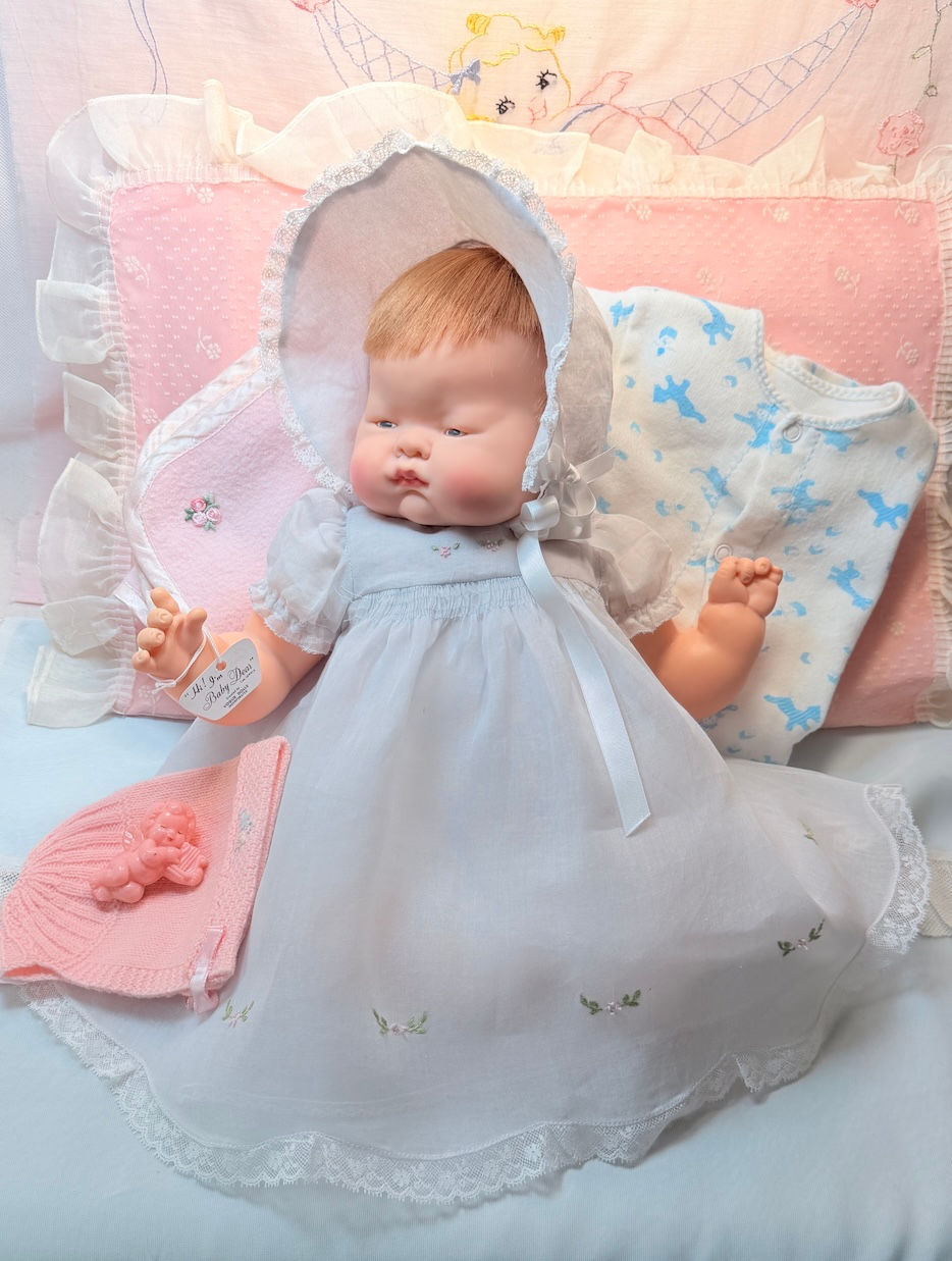 Thumbnail: Vintage 1960 Tagged Vogue 18” BABY DEAR Doll by Eloise Wilkins