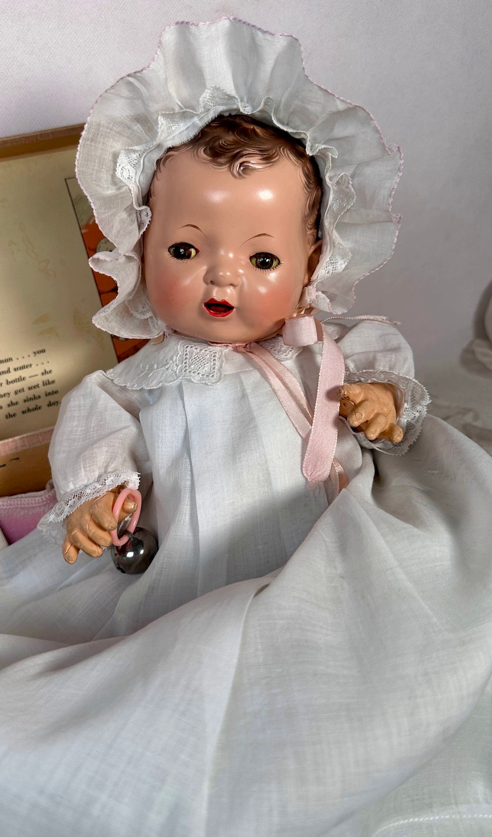 Thumbnail: Vintage 1934 Effanbee Dy-Dee VERY RARE FIRST ISSUE in Box