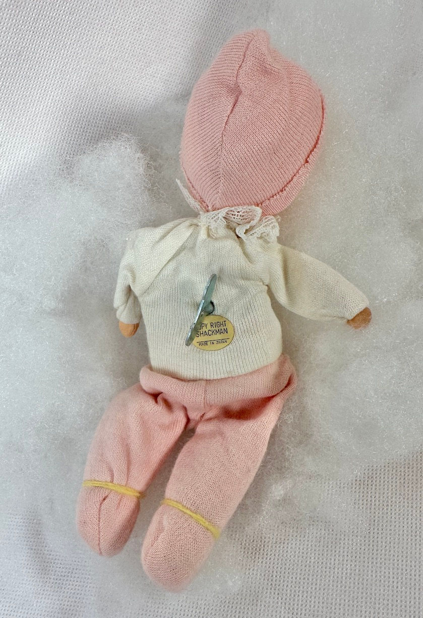 Thumbnail: Vintage 1950s Shackman Dream Baby Mechanical Motion Doll