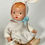 Thumbnail: RARE Vintage 1930s Effanbee 7" Patsy Baby Tinyette Twins Bunny Dolls