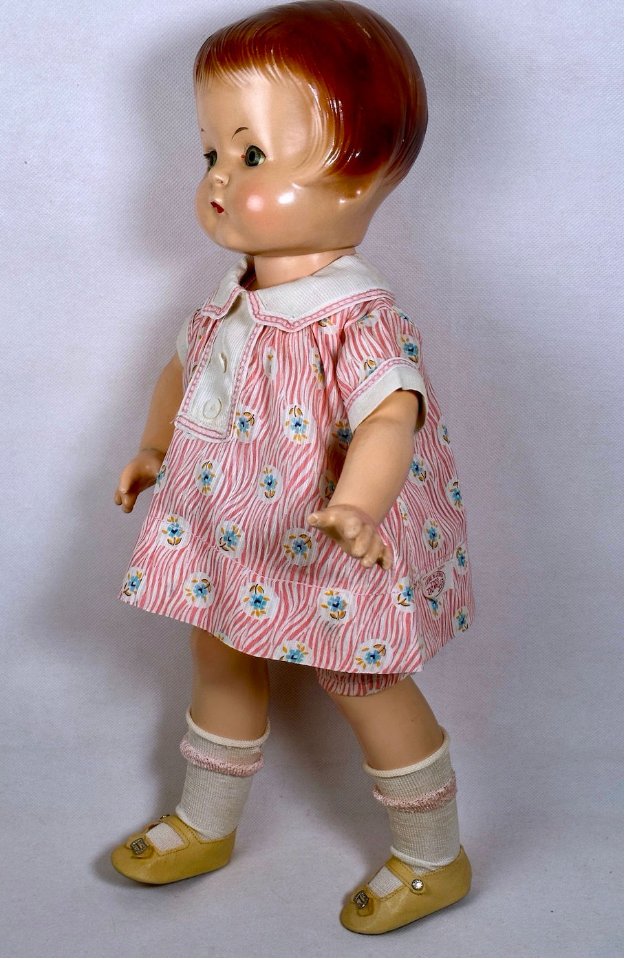 Thumbnail: Vintage 1930s Effanbee 19" Patsy Ann Composition Doll #4