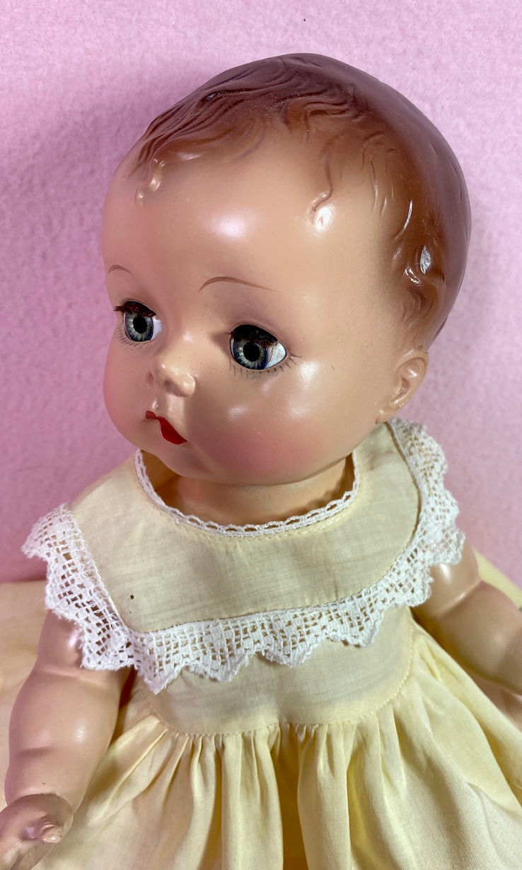 Thumbnail: Madame Alexander Hard Plastic C.1948 "Precious" Toddler