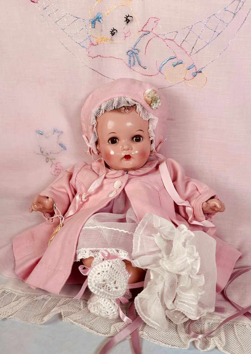 Thumbnail: 1930s Vintage 14" Princess Beatrix Baby Doll