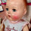 Thumbnail: Vintage American Character 13" TINY TEARS doll in Case