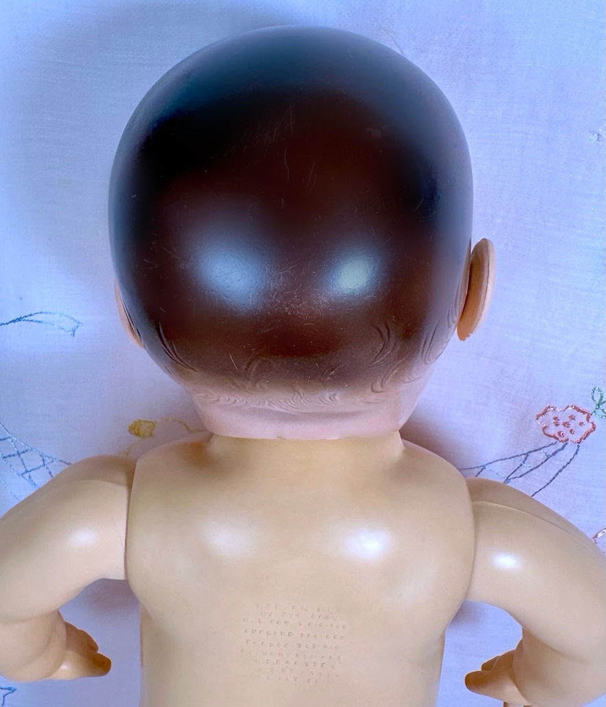 Thumbnail: 1940s Vintage 20" Effanbee Mold 2 Brunette Dy-Dee Lou Baby Doll