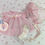 Thumbnail: 1950s Tiny Tears Pink Party Dress Set for your 13" to 14" Baby Doll