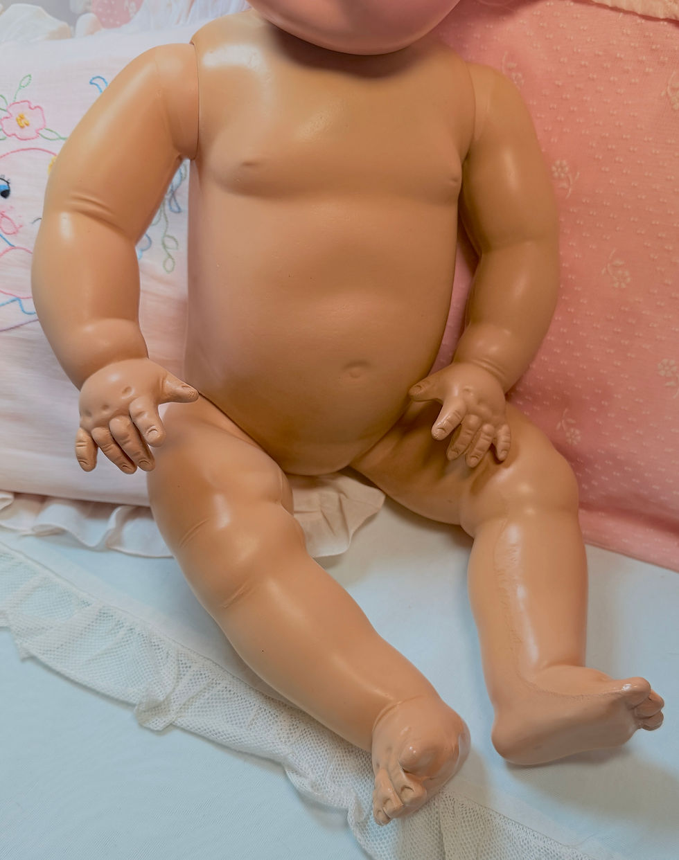 Thumbnail: Vintage 1930s Effanbee 20" Mold 1 Dy-Dee LOU Baby Doll