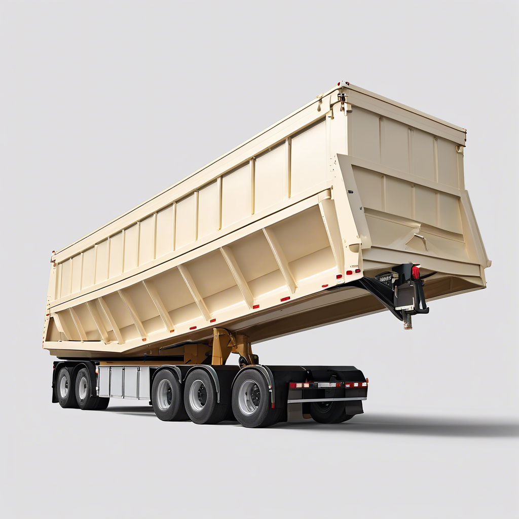 Heavy Load Dump Trailer