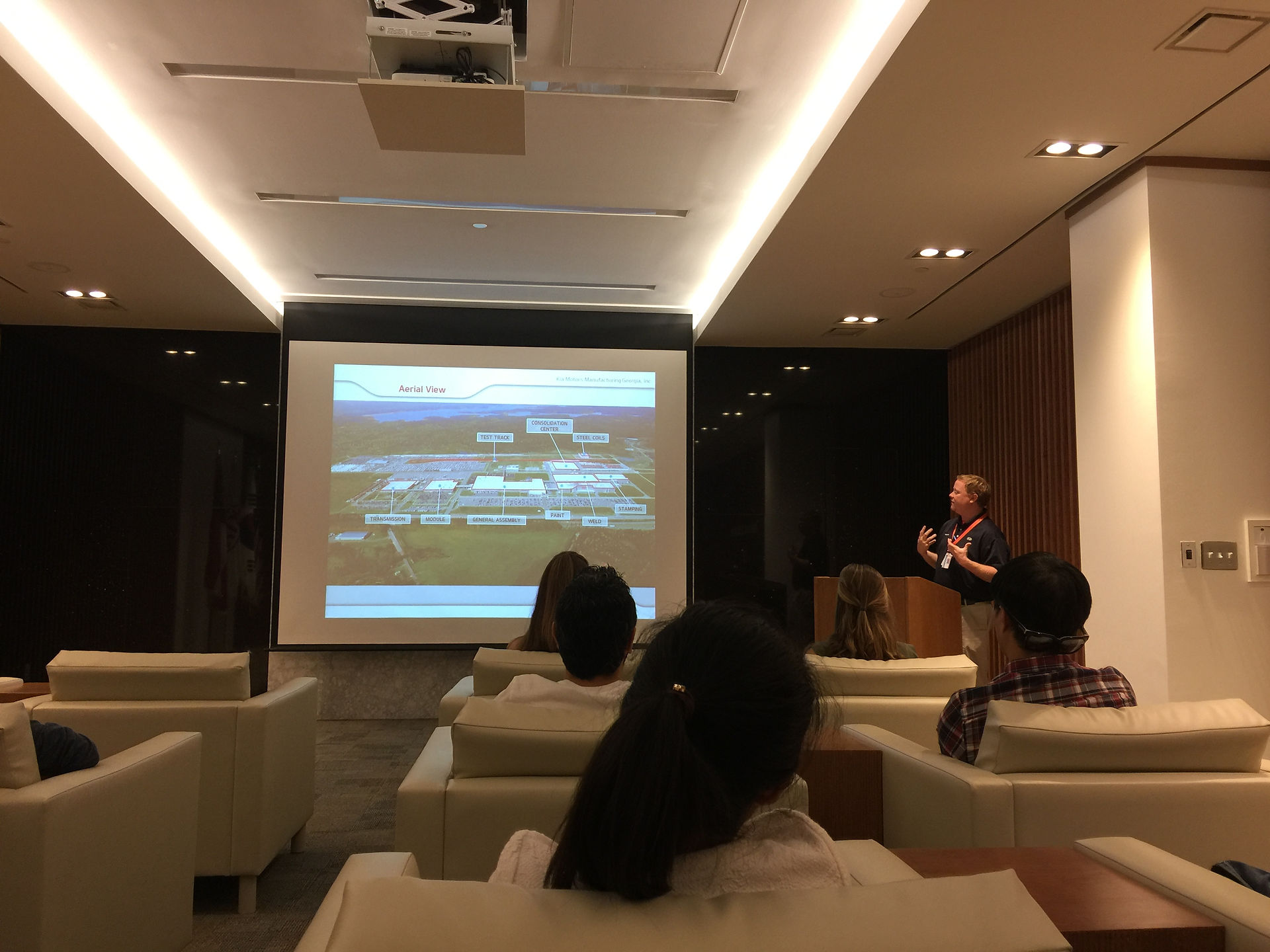 Kia Motors factory tour