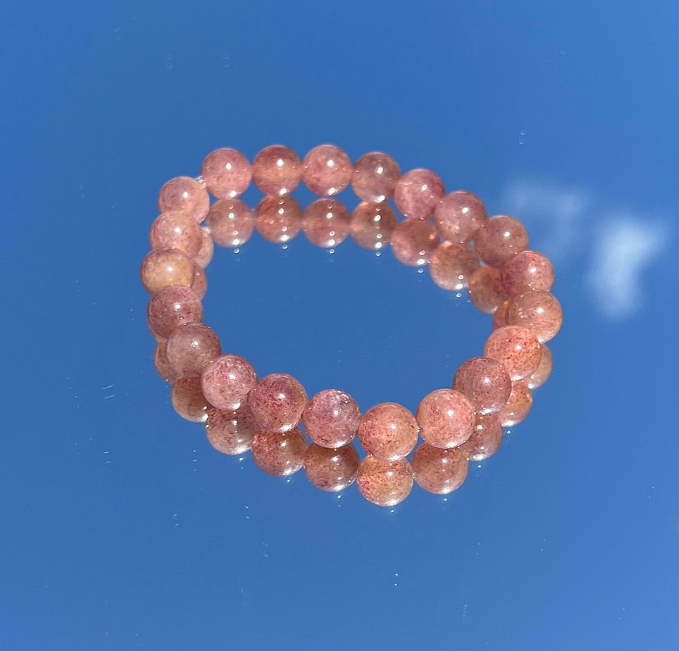 Strawberry Quartz Bracelet