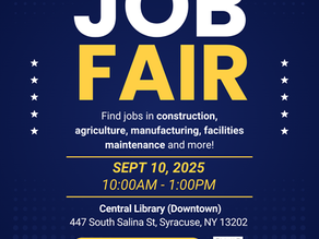 Job Fair Rescheduled to Sept. 10 at Central Library