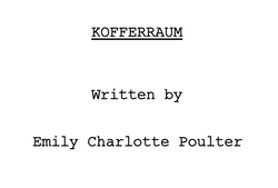 Kofferraum (2019) - 81 pages