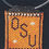 Thumbnail: Oklahoma State University Pendant on Leather Cord