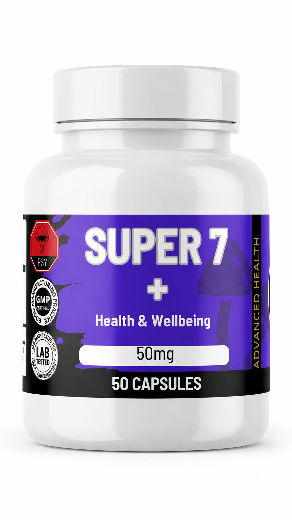 Magic Nootropics Super Seven Plus 50mg ( 50 Capsules )