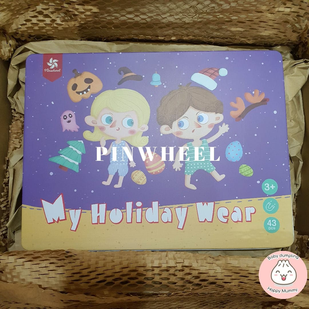 Pinwheel magnetic toy