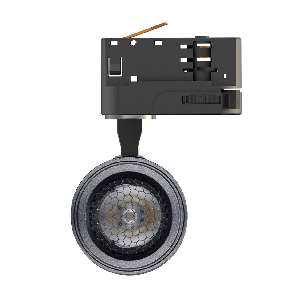 Miniature : ILYAS 10W Dim variateur 1-10v. Faisceau 7° / Rail triphasé