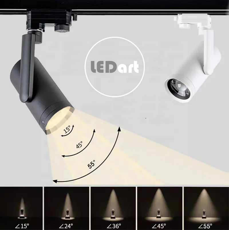 Miniature : ILYAS 20W Dim Triac focus ajustable 15°- 55° / à encastrer