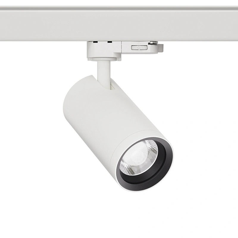 Miniature : ILYAS 10W Dim variateur 1-10v. focus ajustable 11°-50° / Rail triphasé
