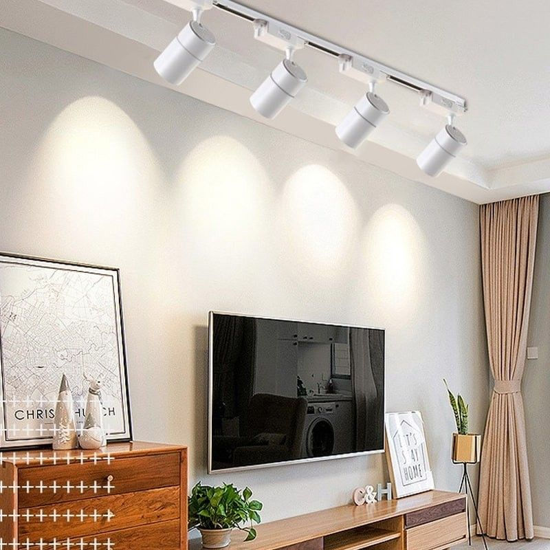 Miniature : 4 x HOSEA 20W Dim CCT avec rail 1 mètre
