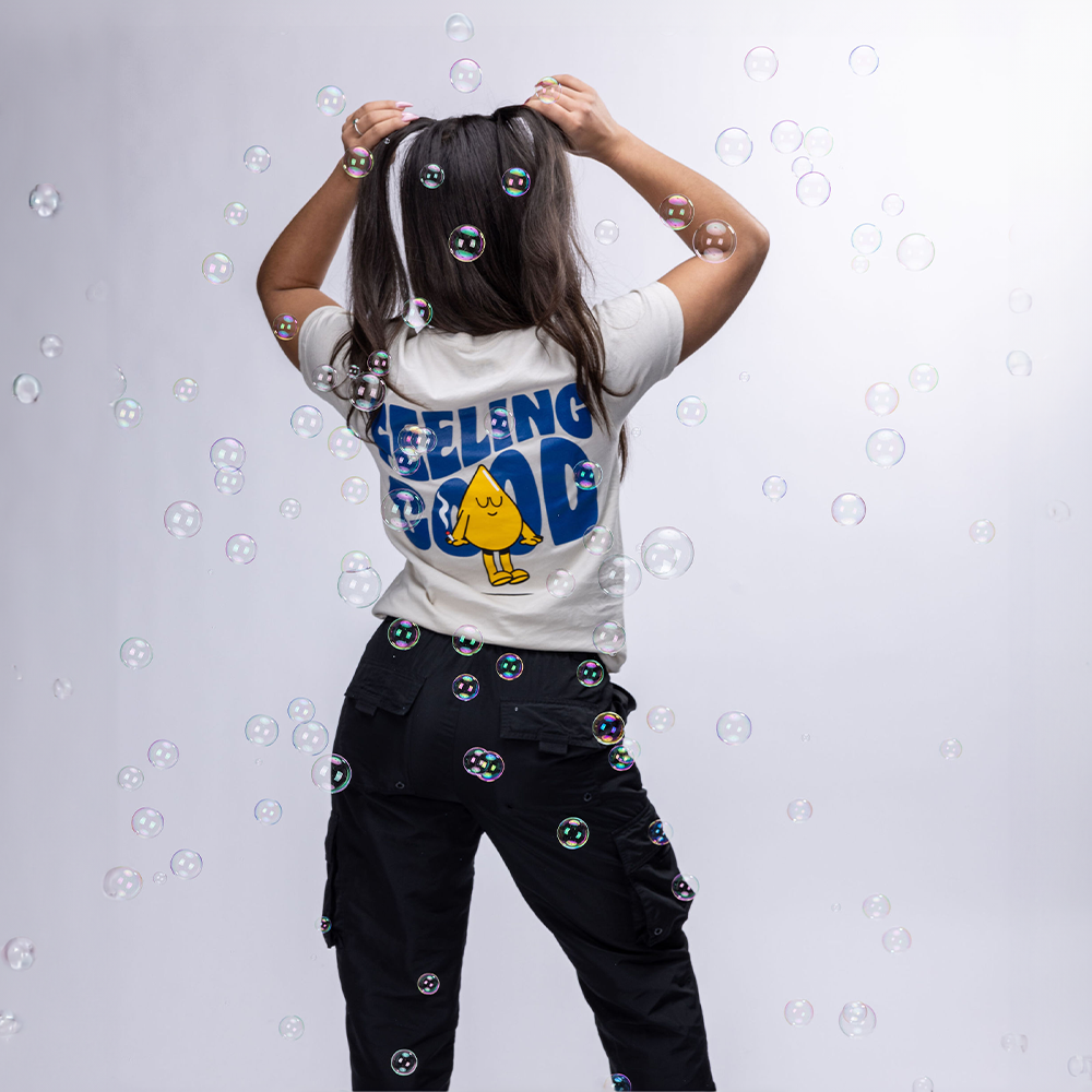 Feeling Good Tee - Sand