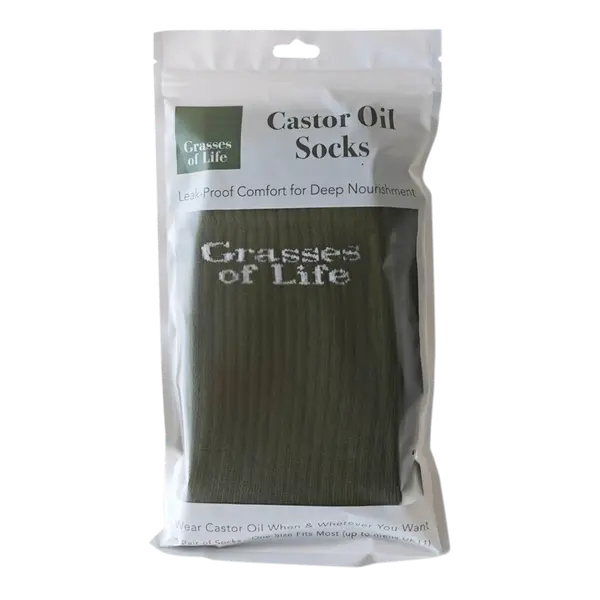 Castor Oil Socks