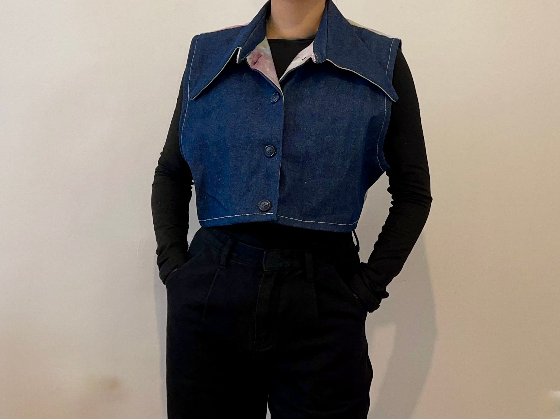 Maple Mist Crop Vest