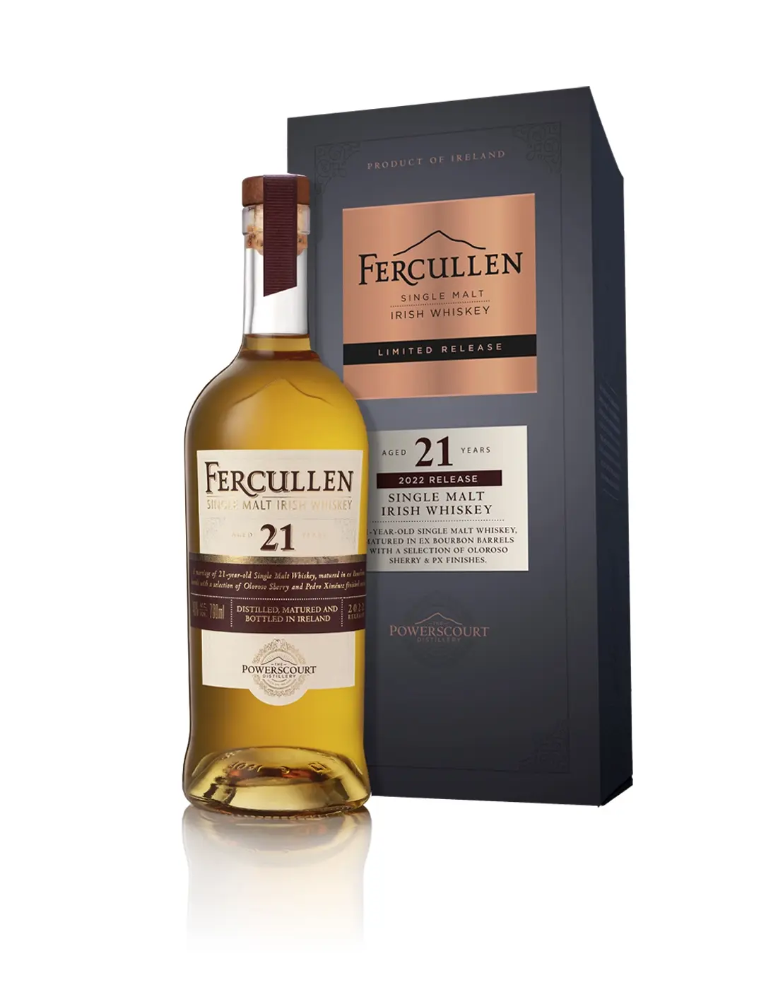 Fercullen 21 years Old Single Malt, 70cl