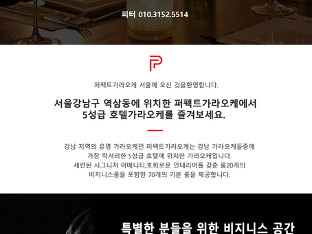 강남 역삼동 가라오케 파티룸을 찾는 고객을 위한 최고의 강남 가라오케소개