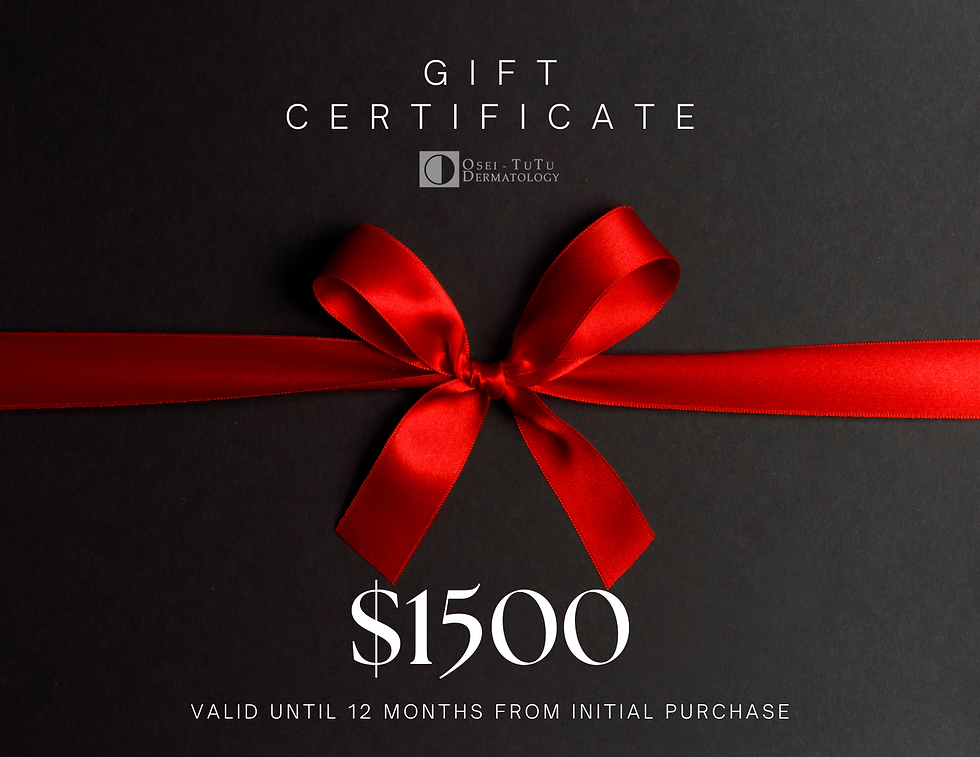 $1500 Gift Certificate