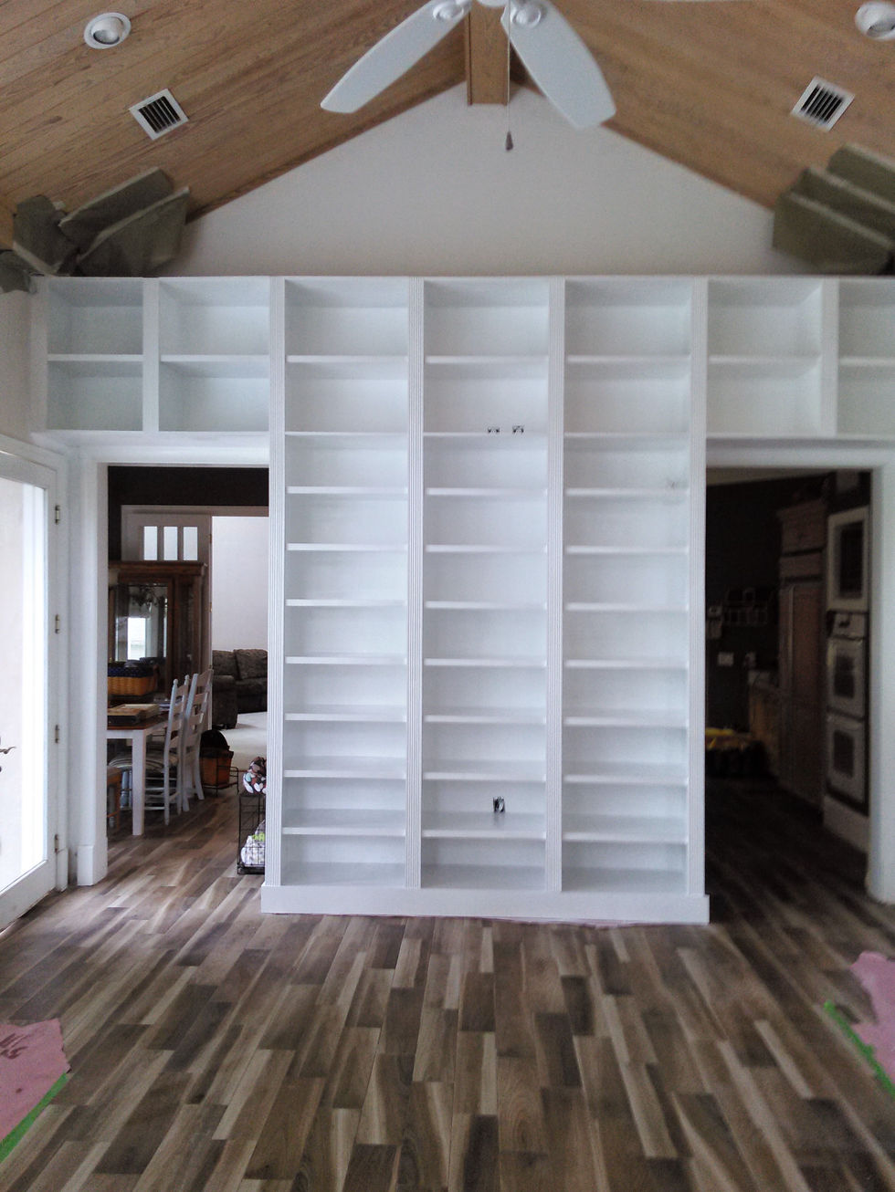 custom bookshelf