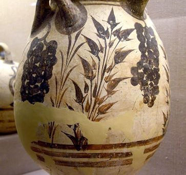 Dionysus in Minoan Art: Grapes, babies, and more