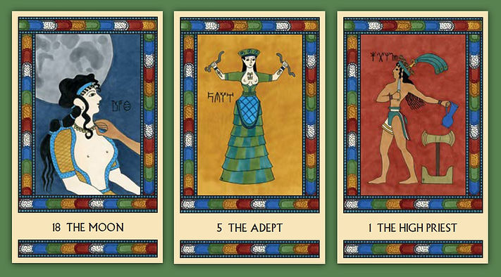 The Minoan Tarot by Laura Perry