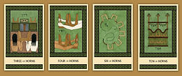 The Minoan Tarot Minor Arcana