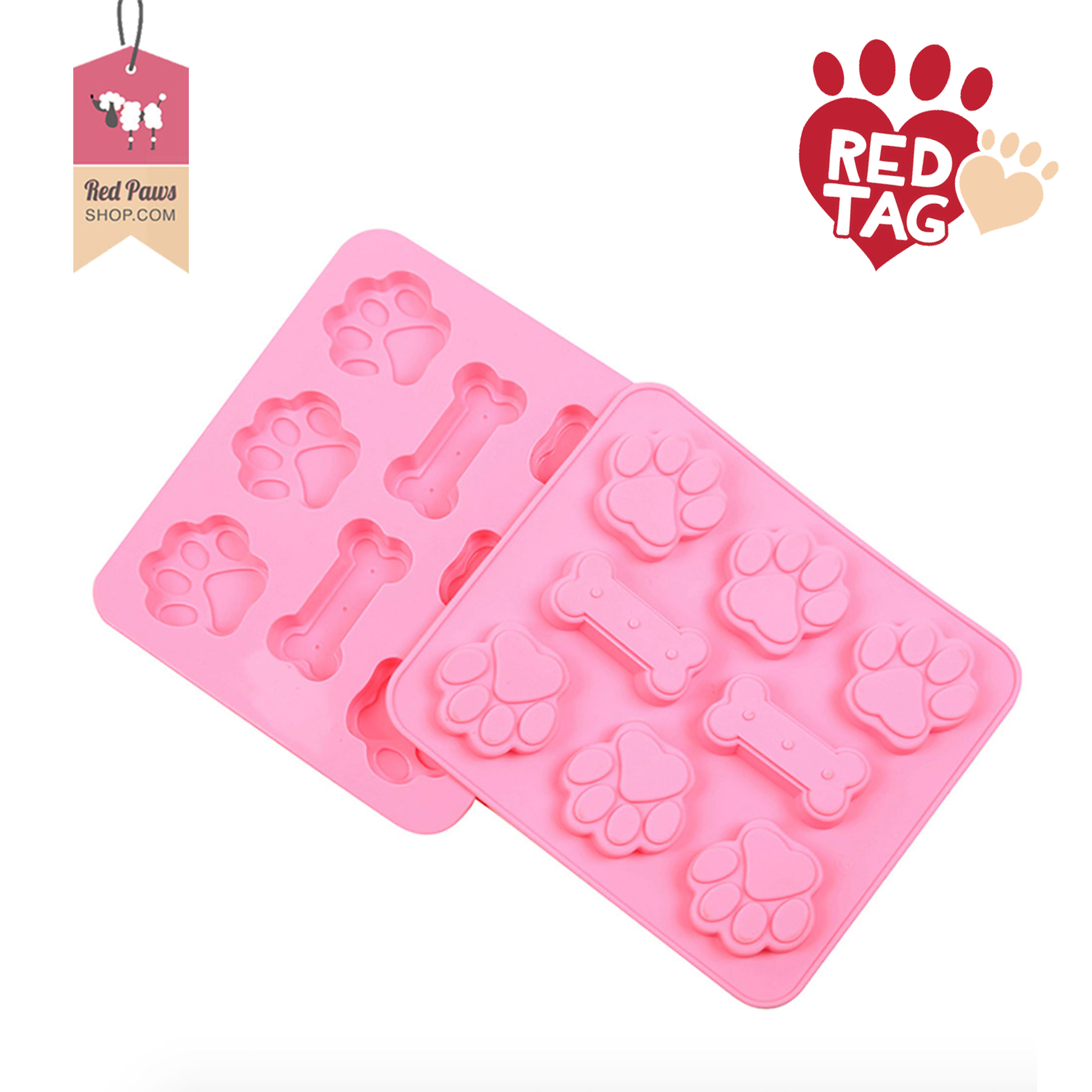 Paw Bone Silicon Tray