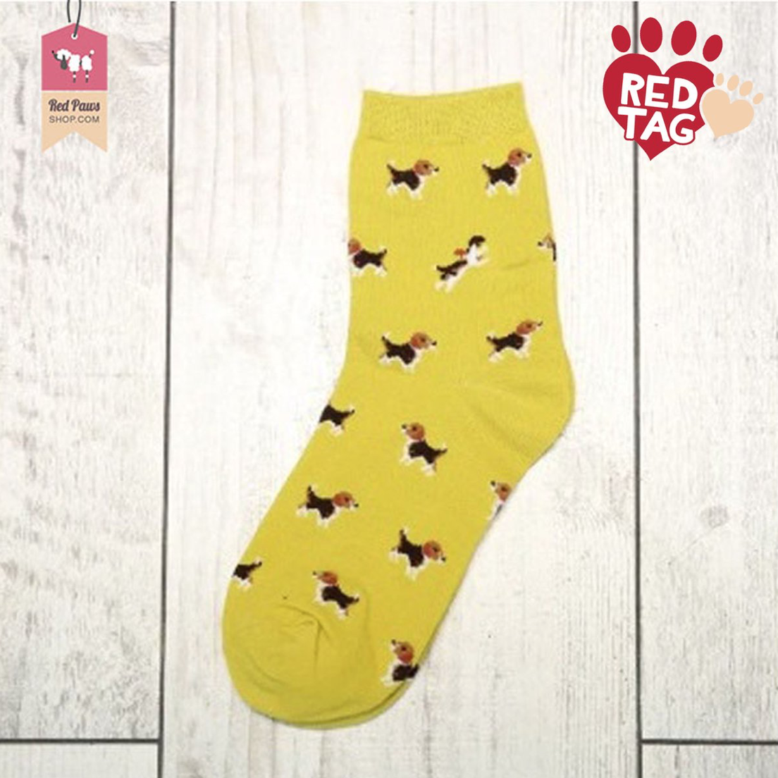 Yellow Pop Socks