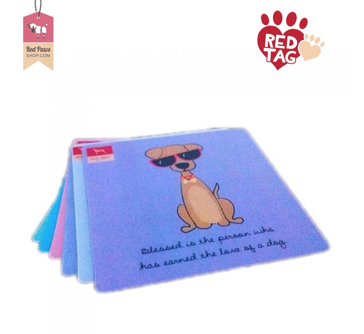 Red Paws Charity Coaster