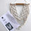 Thumbnail: Pattern macrame Wall hanger 'INFINITY' (ENGLISH)